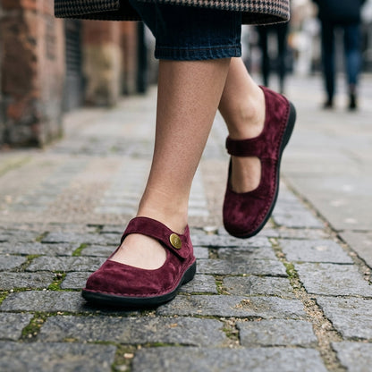 Dahli - Zapatos ortopédicos femeninos con tira
