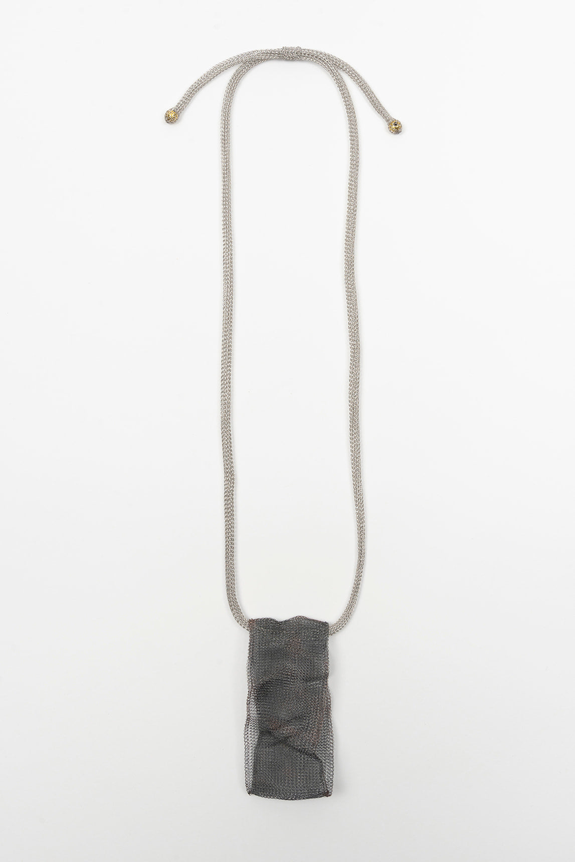 Collar Aura malla gris