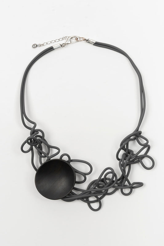 Collar Nudo gris FL Private Collection