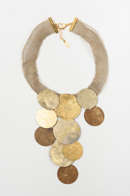 Collar Solare dorado FL Private Collection