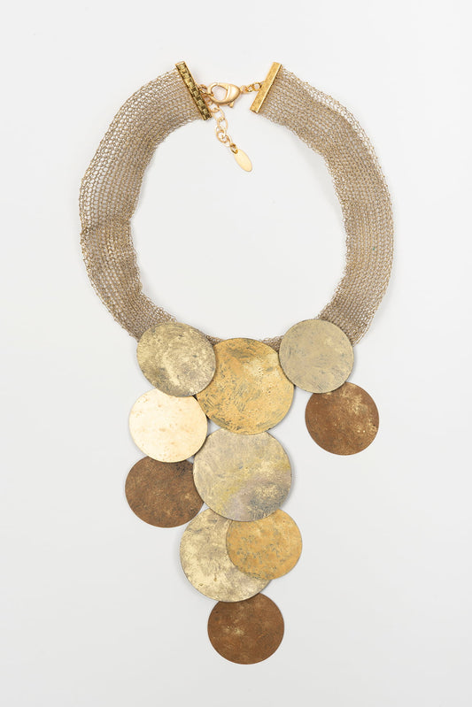 Collar Solare dorado FL Private Collection