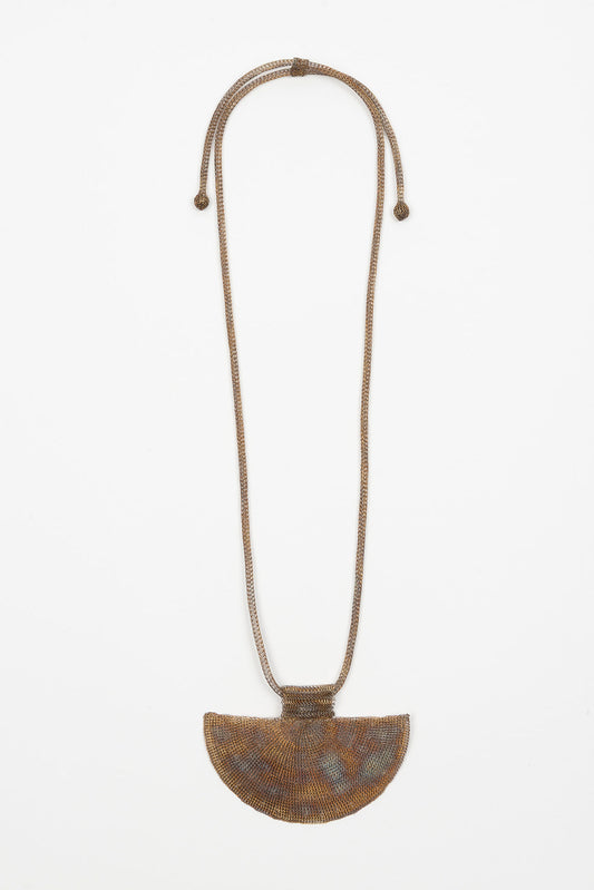 Collar malla tornasolado