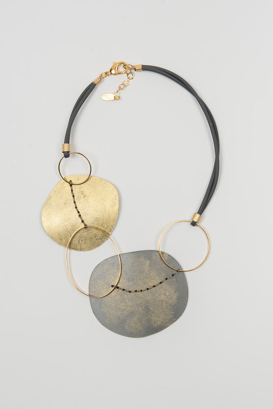 Collar Nira gris FL Private Collection