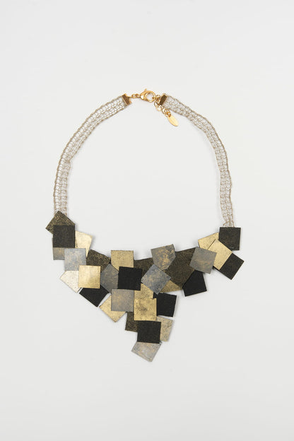 Collar Mosaic bicolor FL Private collection