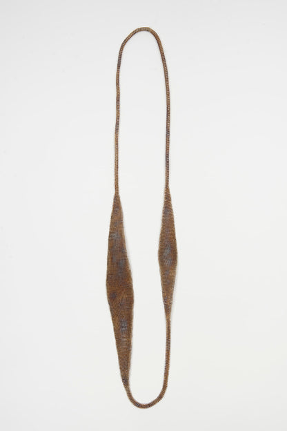 Collar Apulia malla bronce