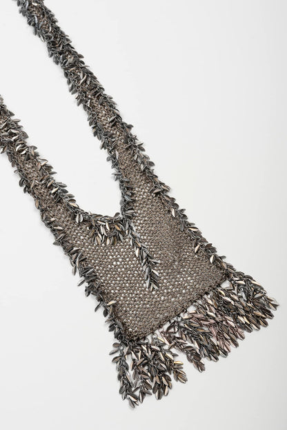 Collar Orelia plata envejecida FL Private Collection