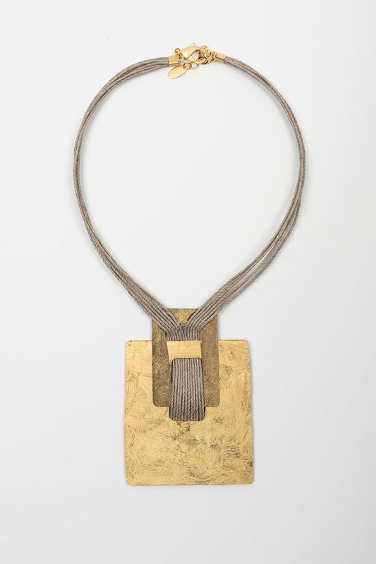 Collar Soléna dorado FL Private Collection