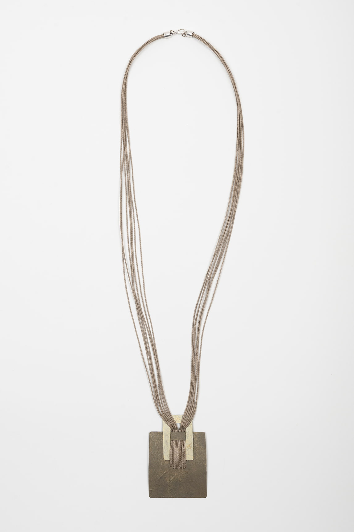 Collar Évina plata envejecida FL Private Collection