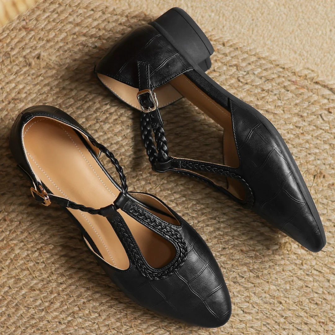 Risla - Zapatos Mary Jane Bebés con Tira T-Bar para Mujer