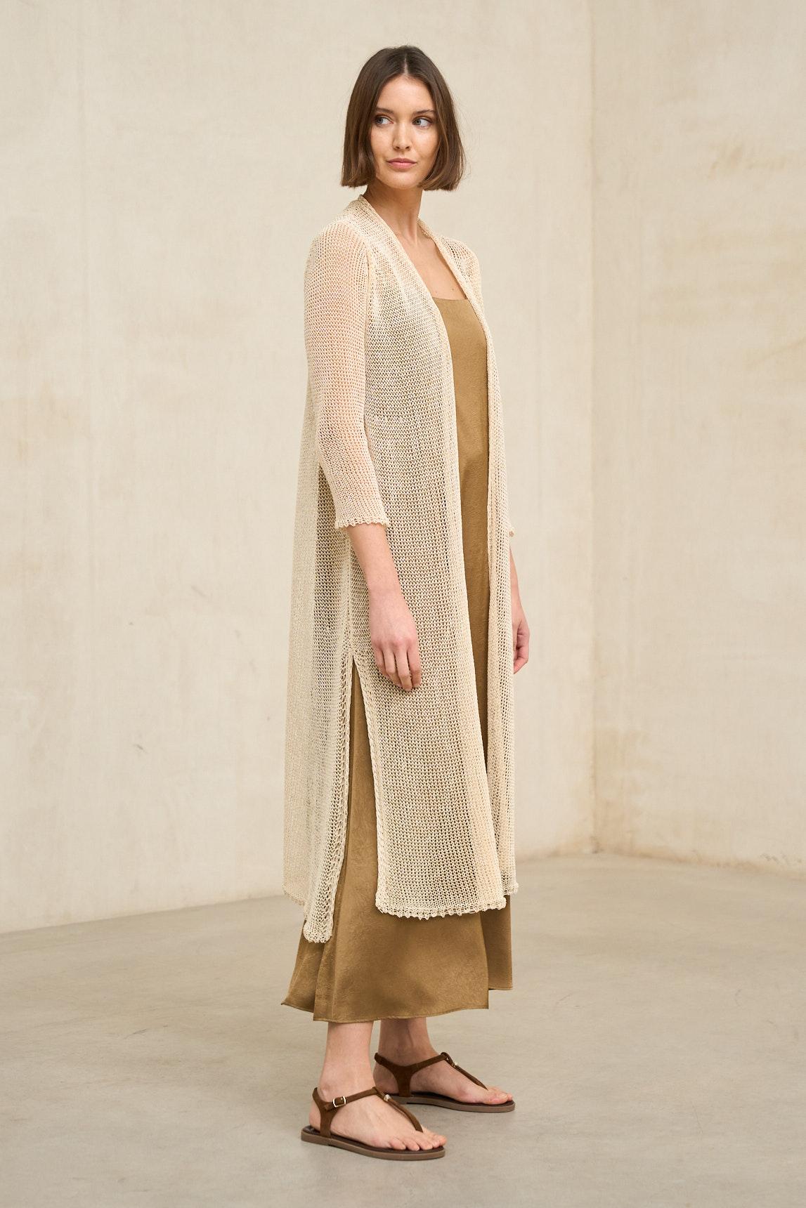 Levita de punto Avenel beige