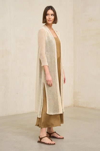 Levita de punto Avenel beige