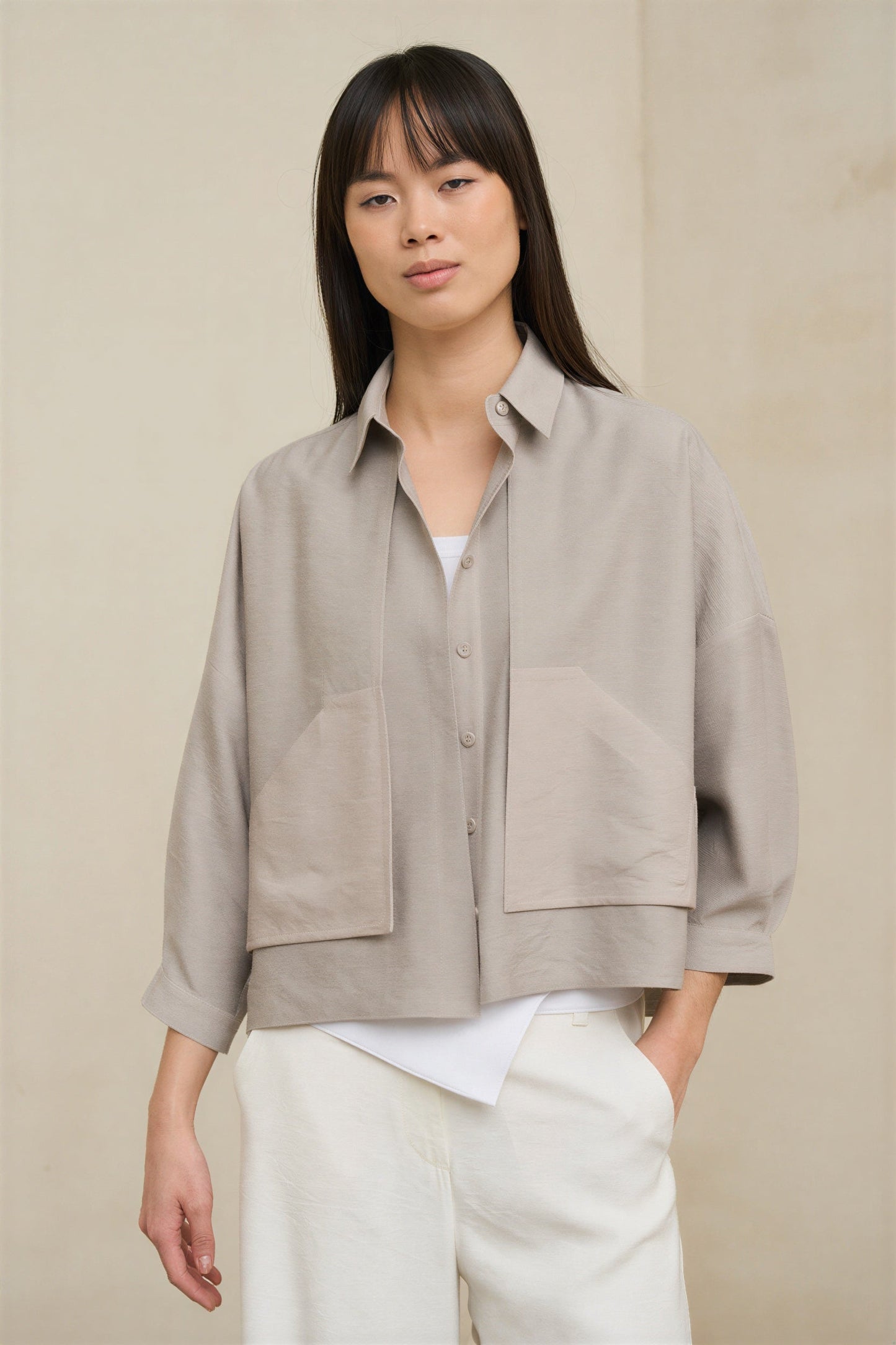 Chaqueta Lise piedra