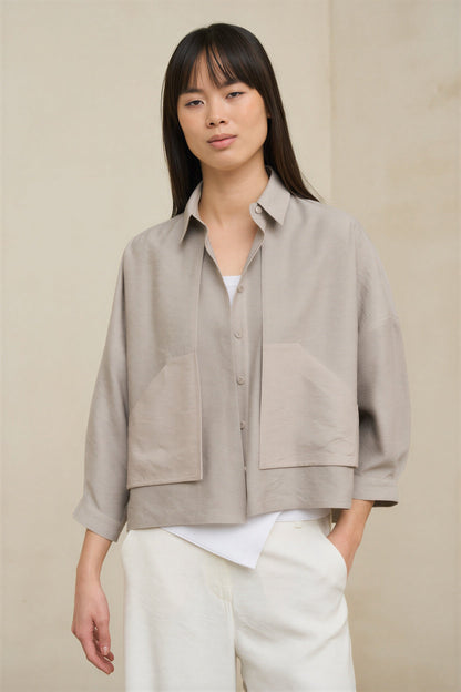 Chaqueta Lise piedra