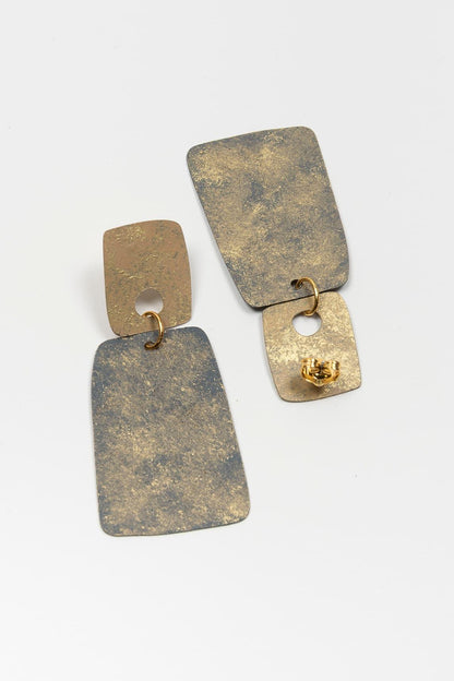 Pendientes Maela dorado FL Private Collection