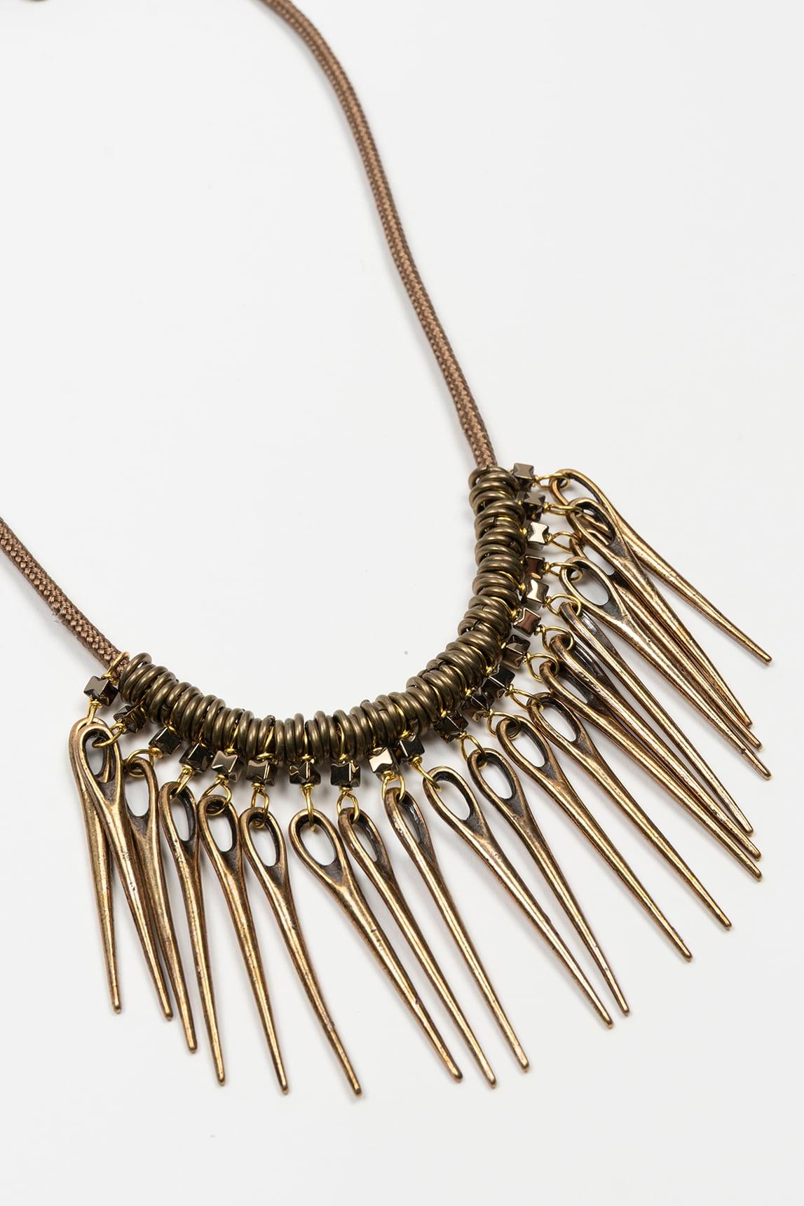 Collar Zerina Latón