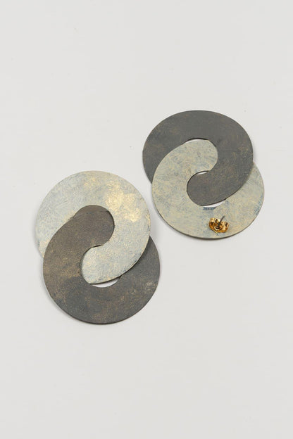 Pendientes Isela plateados FL Private Collection