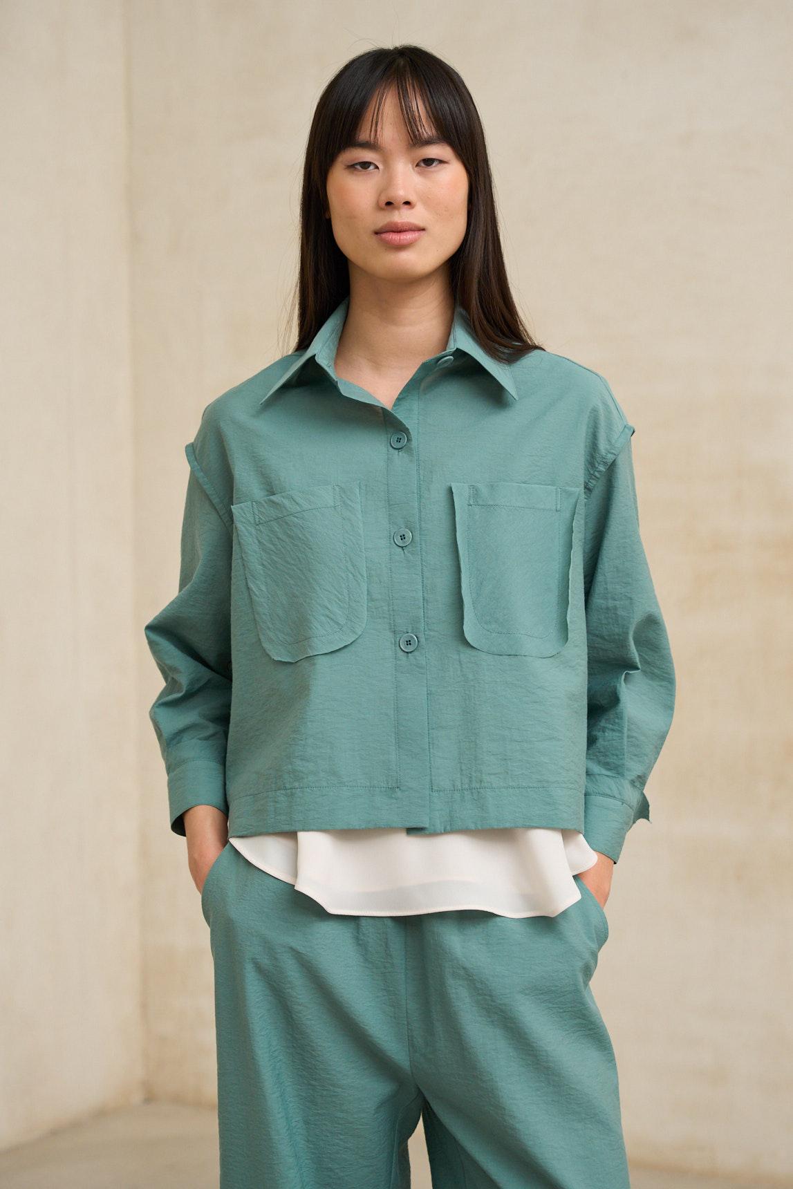 Chaqueta Brisa turquesa
