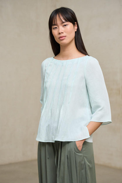 Blusa Évania verde claro