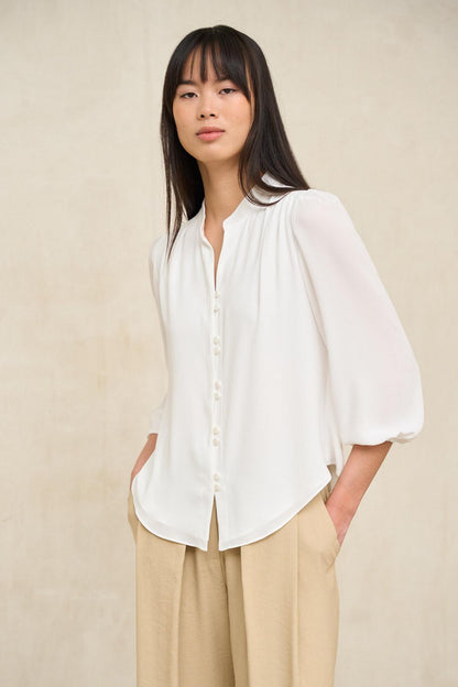 Camisa Elviane blanco