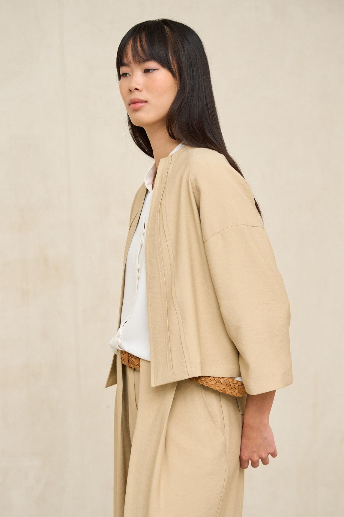 Chaqueta Selene beige
