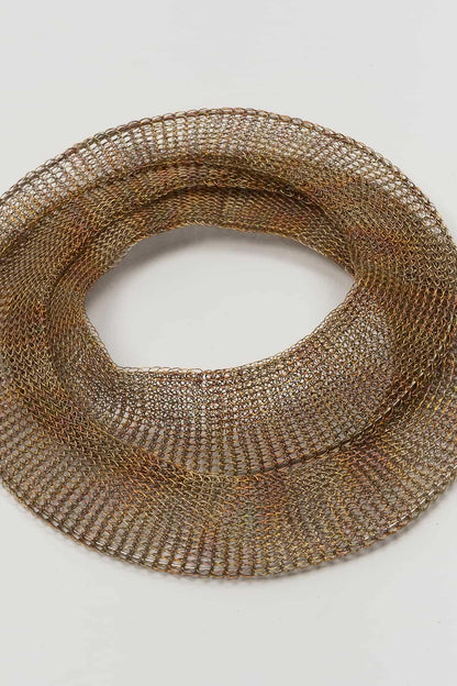 Collar Jade latón