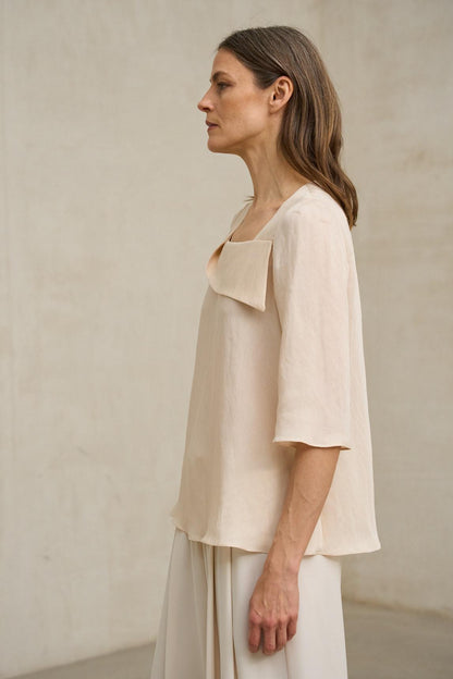 Blusa Yaren crudo