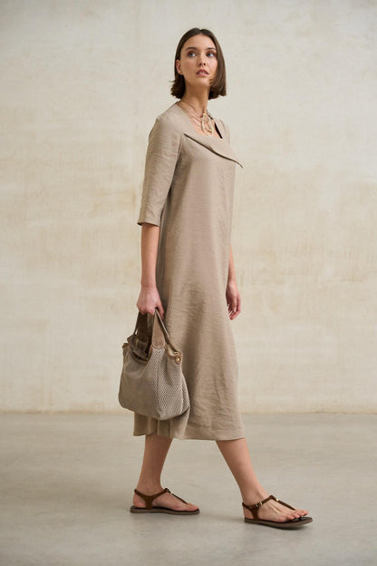 Vestido Lurien topo