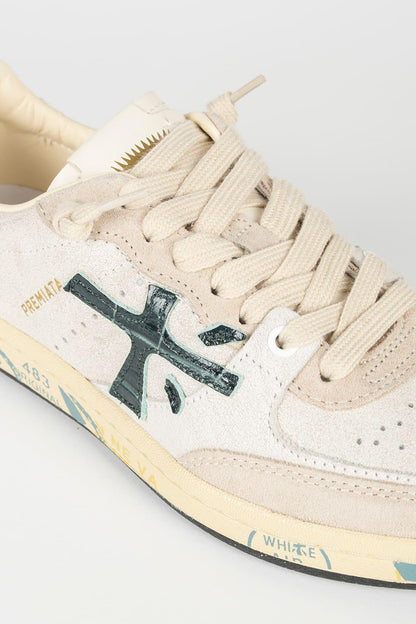 Premiata Bsktclayd 8472 blanco roto