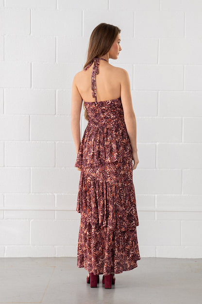 VESTIDO MIDI VOLANTES RENATA