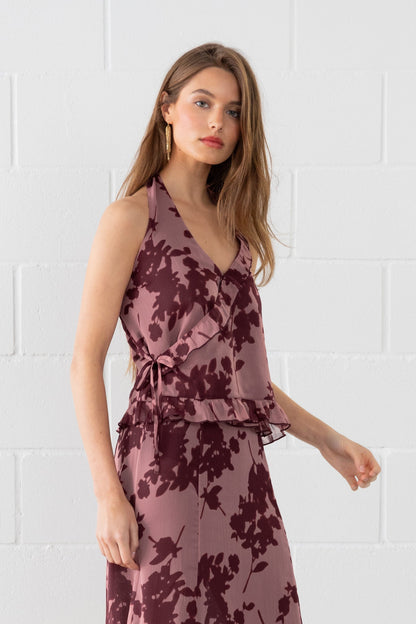 FALDA MIDI VOLANTE SIENA