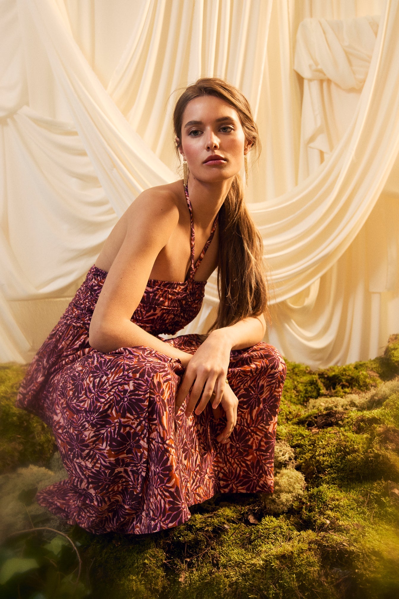 VESTIDO MIDI VOLANTES RENATA