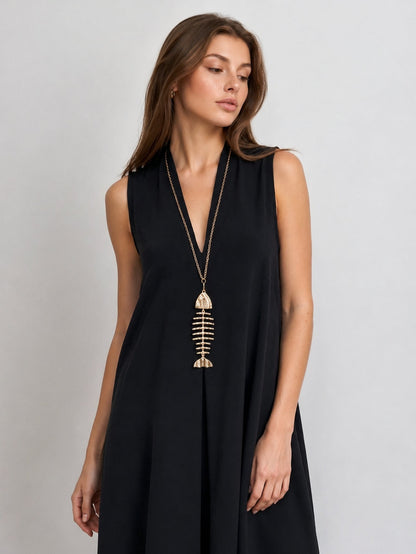VESTIDO ARMONIAS SARDINA