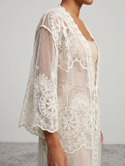 KIMONO ARMONIAS ENCAJE
