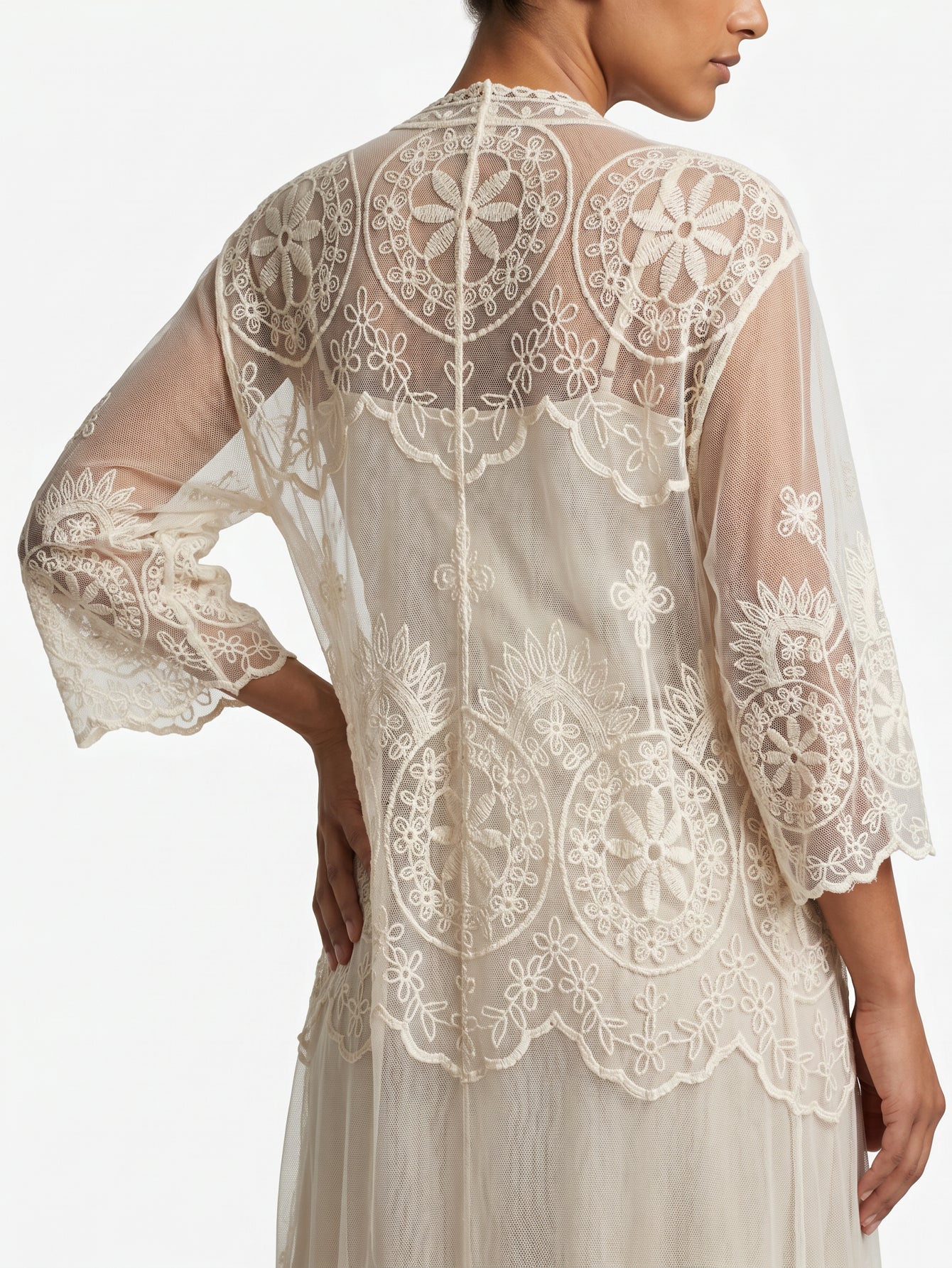 KIMONO ARMONIAS ENCAJE