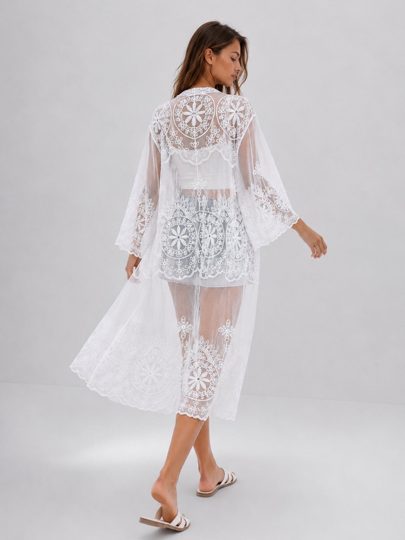 KIMONO ARMONIAS ENCAJE