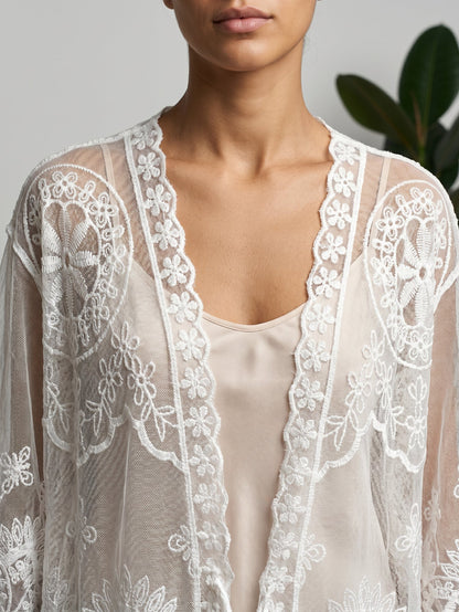 KIMONO ARMONIAS ENCAJE