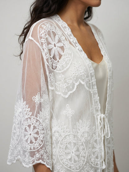 KIMONO ARMONIAS ENCAJE