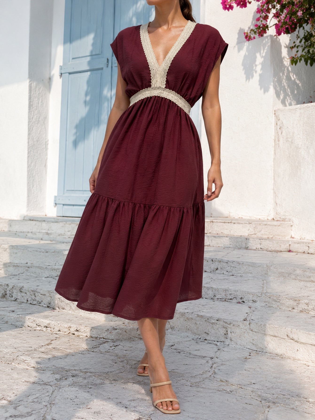VESTIDO ARMONIAS BORDADOS