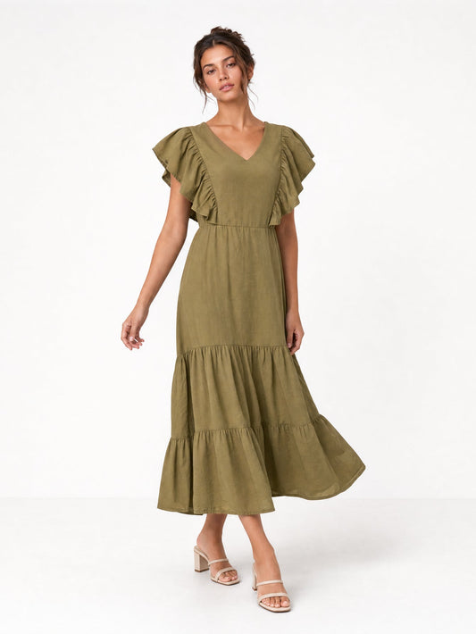 VESTIDO ARMONIAS FLUIDO