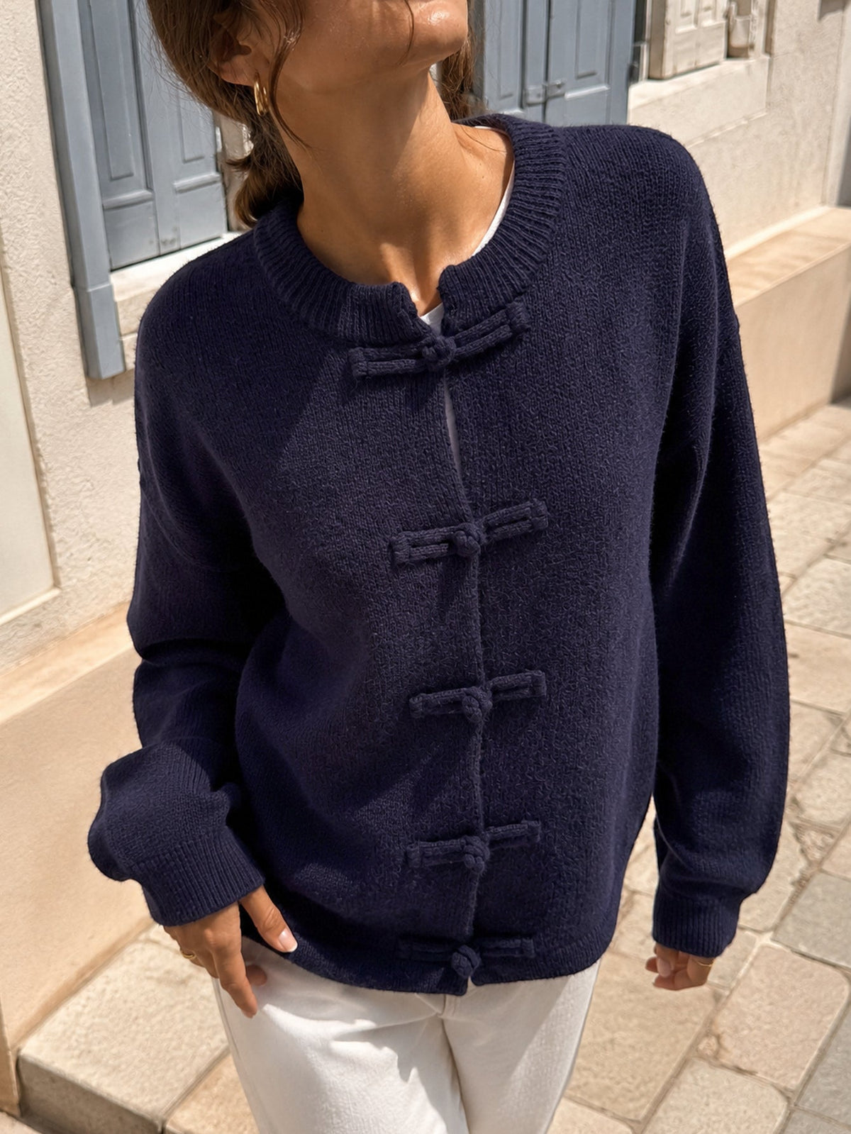 CHAQUETA ARMONIAS PREMIUM CIERRE ALAMARES