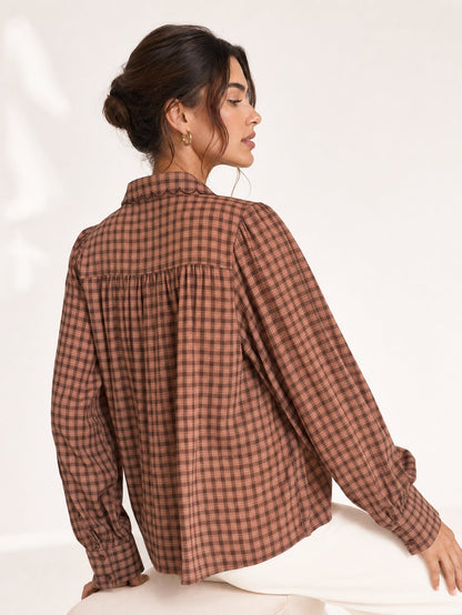 BLUSA ARMONIAS PREMIUM CUADROS