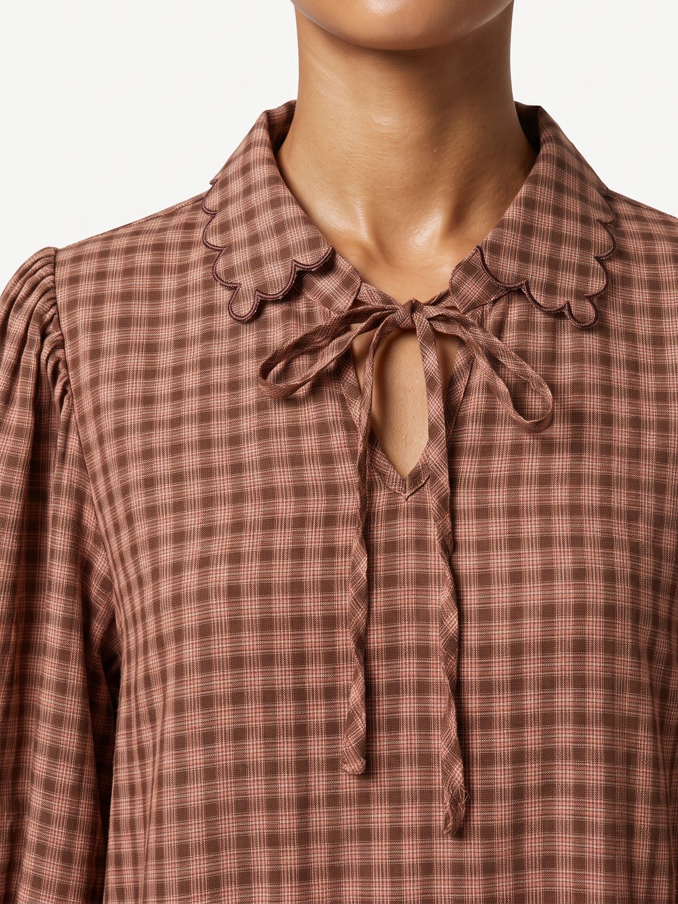BLUSA ARMONIAS PREMIUM CUADROS
