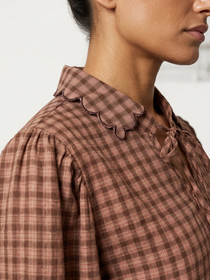 BLUSA ARMONIAS PREMIUM CUADROS