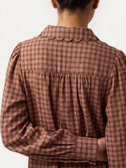 BLUSA ARMONIAS PREMIUM CUADROS