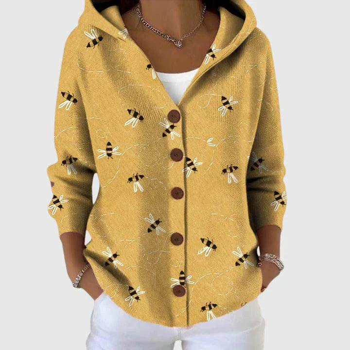 Cardigan con Capucha