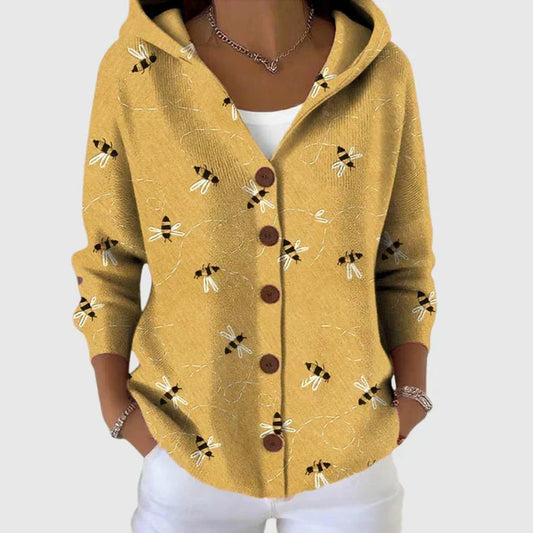 Cardigan con Capucha