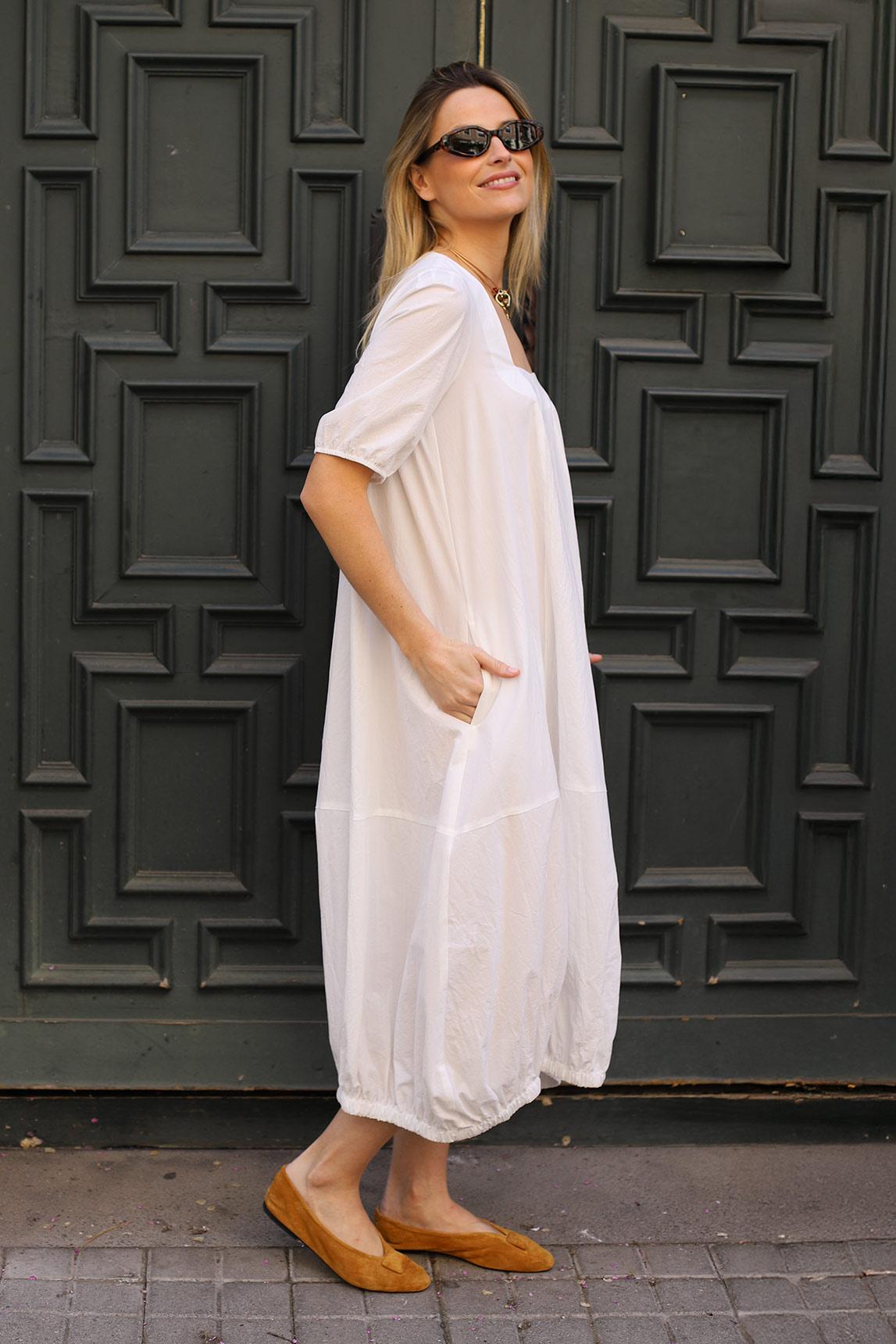 Vestido Zarela blanco