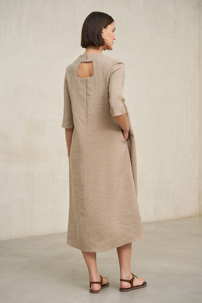 Vestido Lurien topo