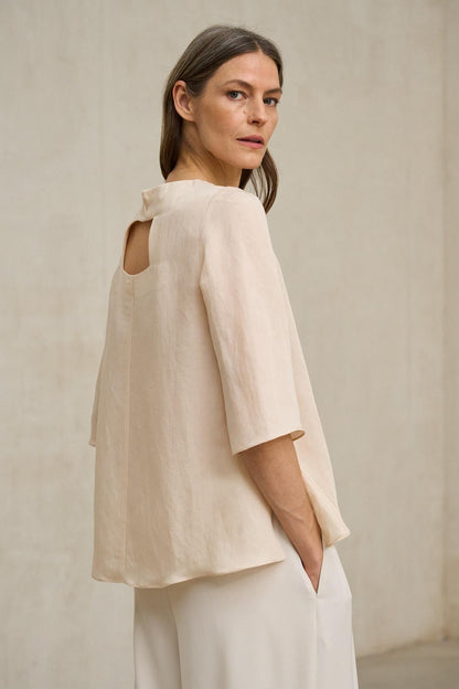 Blusa Yaren crudo