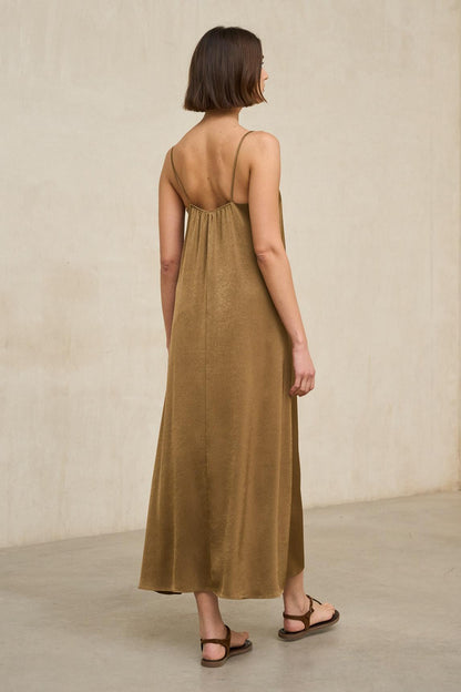Vestido Odine camel